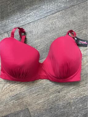 New Youmita Extra Coverage Red Bra 36DDD womens ladies